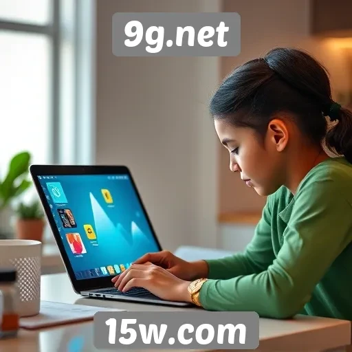 Exploração dos recursos interativos do 9g.net